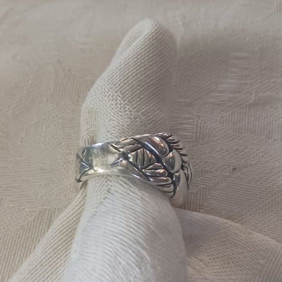 David Yurman Belmont Curb Chain Ring, SS, Size 6 - Picture 4 of 15